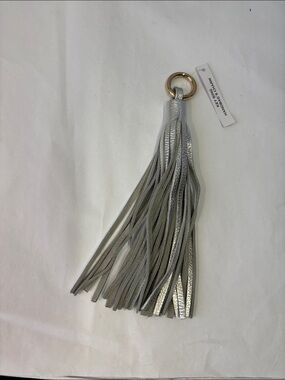 Vittoria Napoli Keyring Fob Handbag Charm Leather Tassel